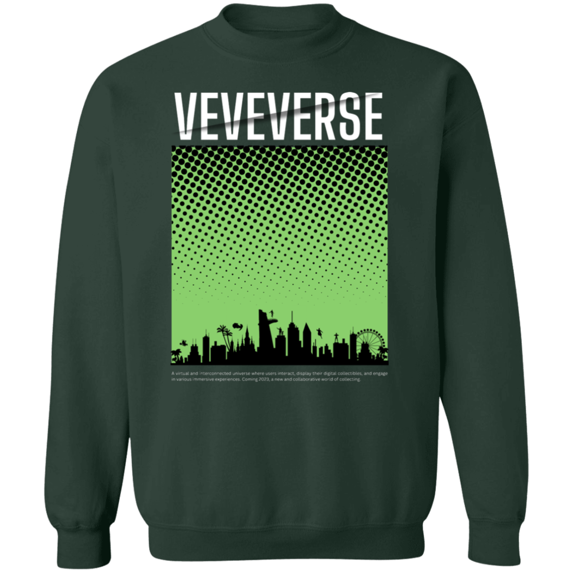 VeVeVerse Crewneck Pullover Sweatshirt With 4 Colour Variations