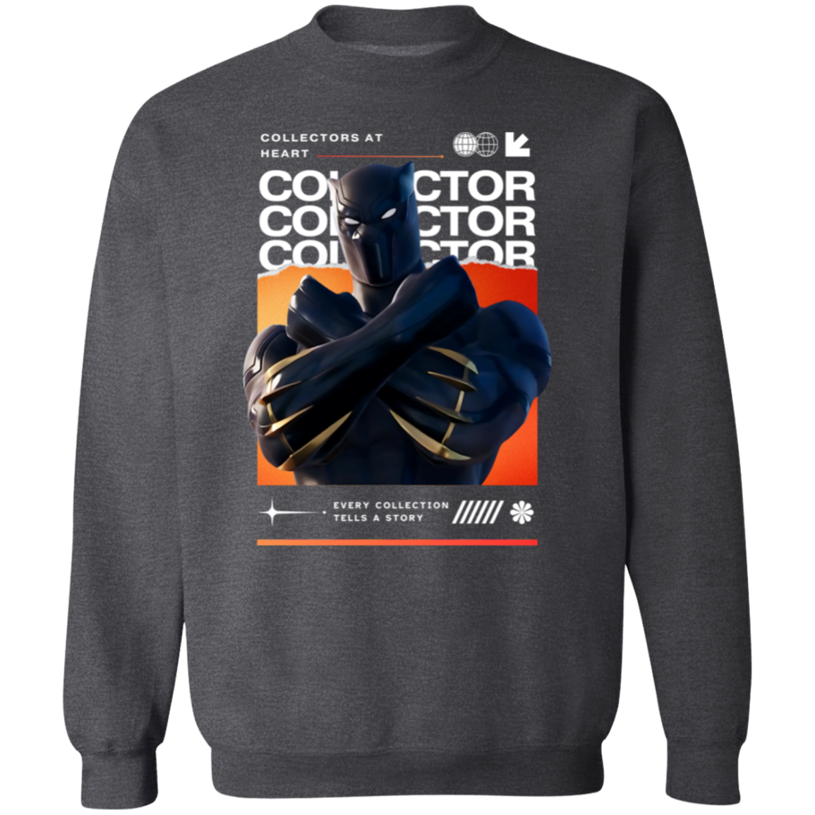 Black Panther Collector Tee & Crewneck
