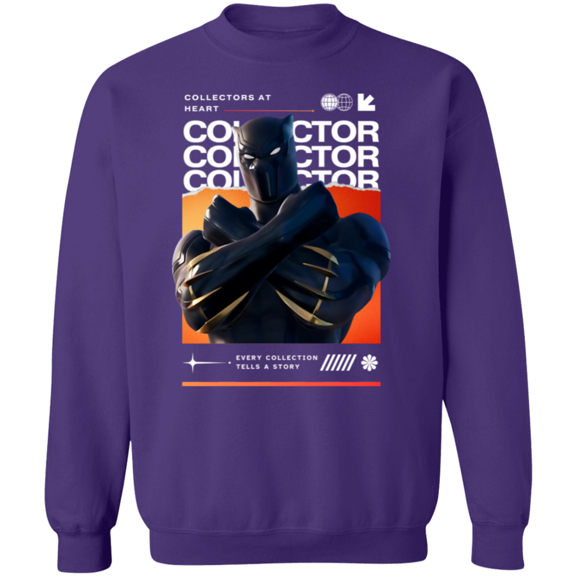 Black Panther Collector Tee & Crewneck