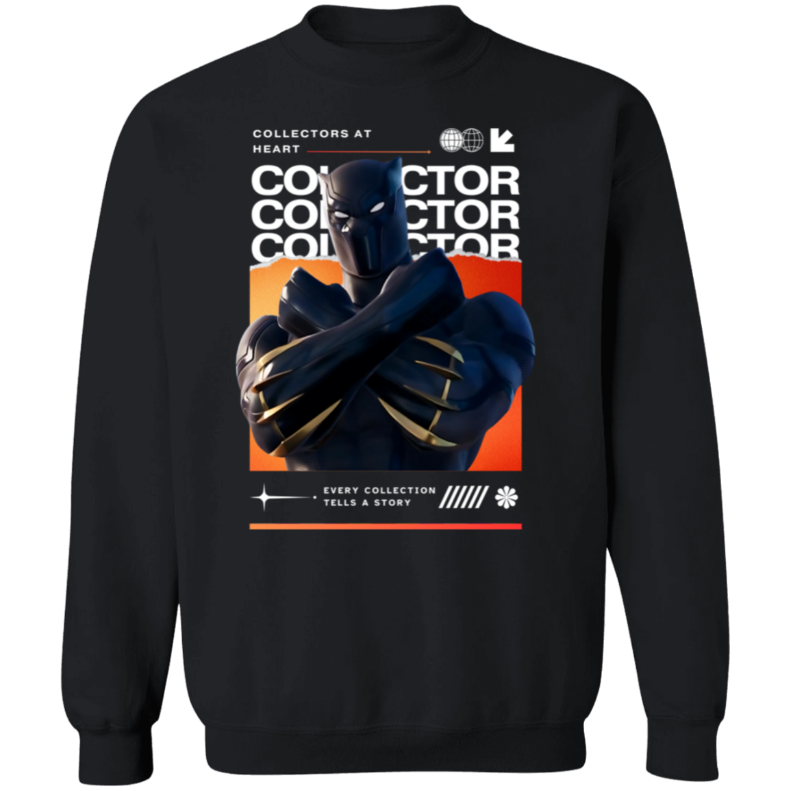 Black Panther Collector Tee & Crewneck
