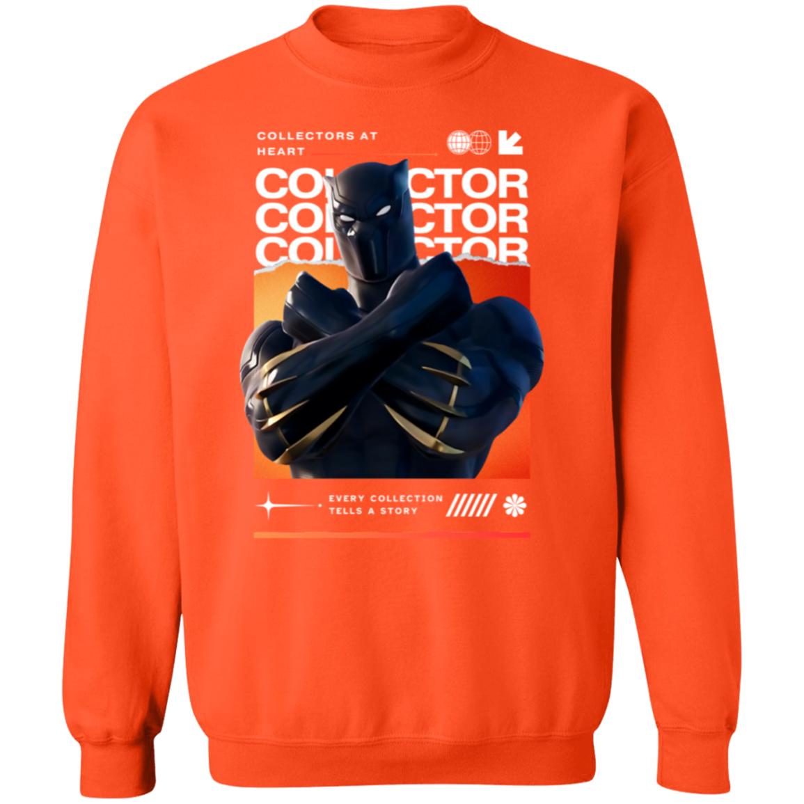 Black Panther Collector Tee & Crewneck