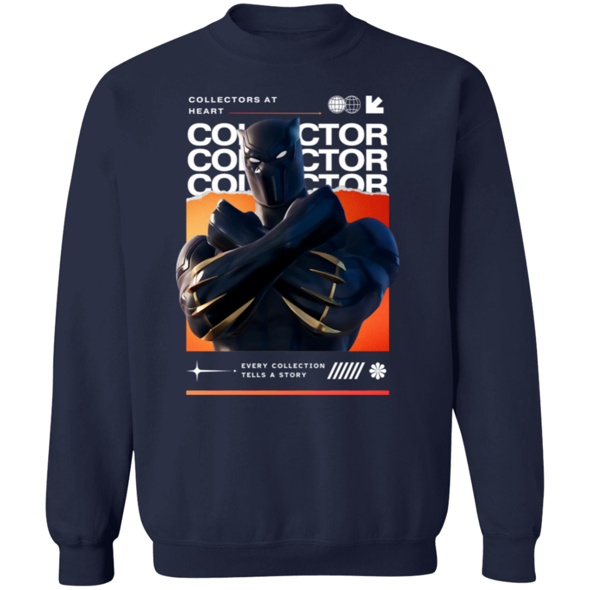 Black Panther Collector Tee & Crewneck
