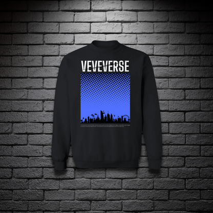 VeVeVerse Crewneck Pullover Sweatshirt With 4 Colour Variations