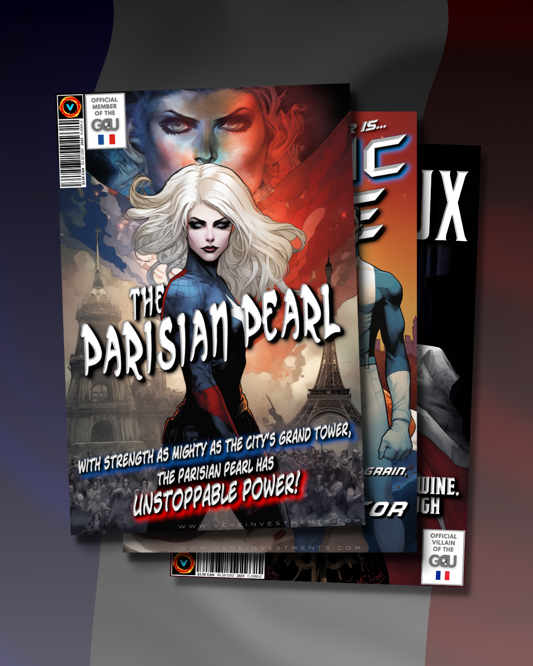 France's Parisian Pearl With Sidekick and Villain