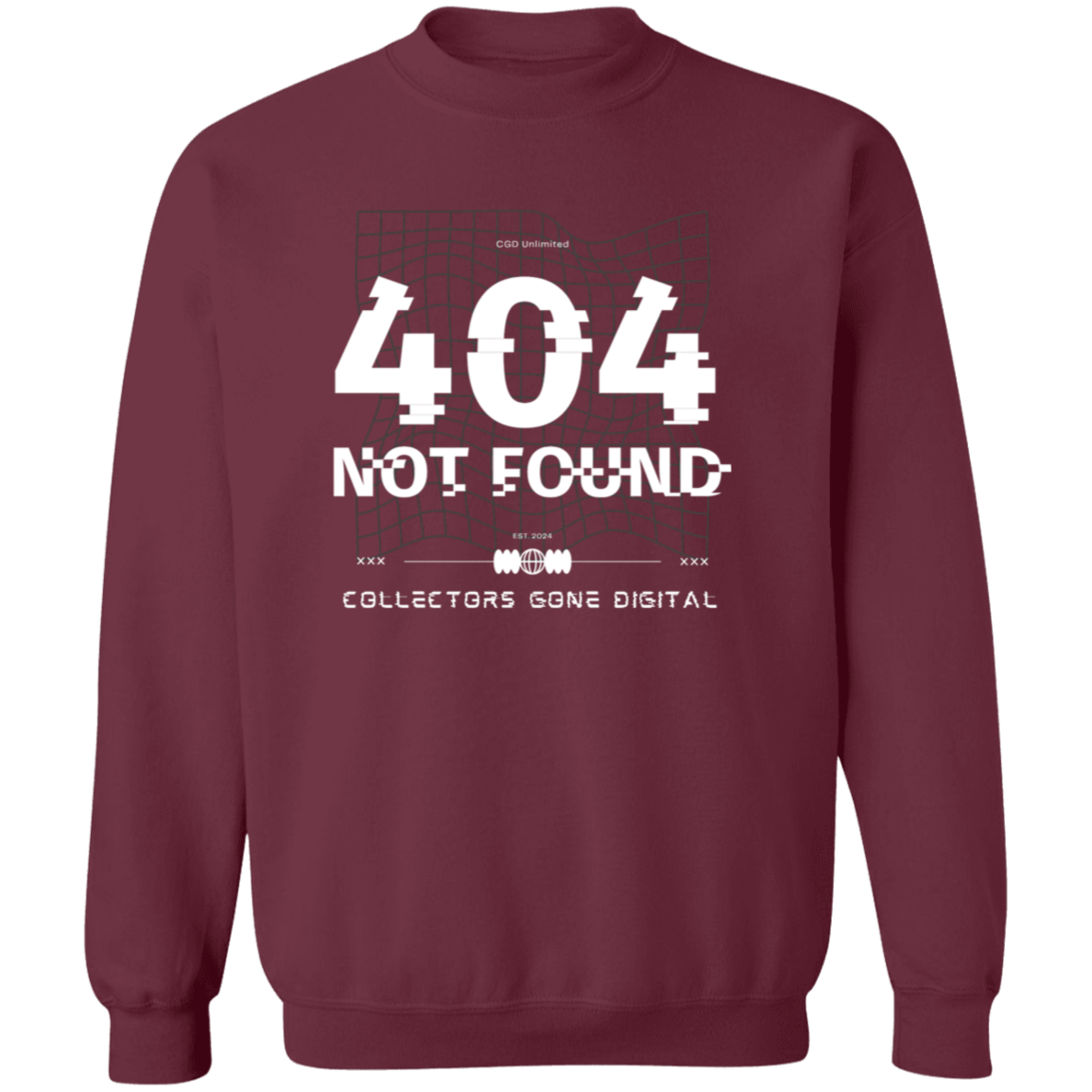 404 Not Found Crewneck & T-Shirt Options