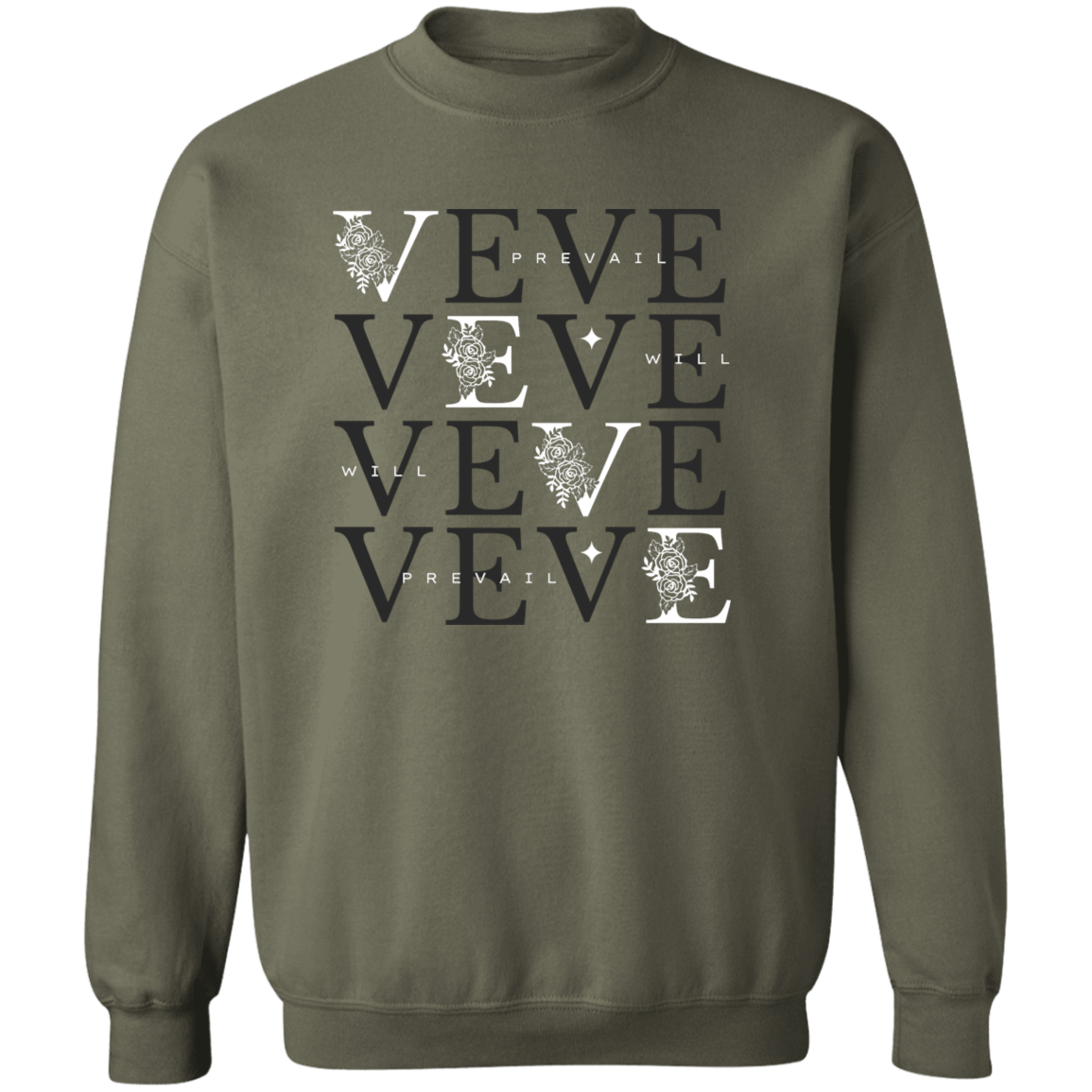 Floral VeVe Crewneck Sweater & T-shirt Options