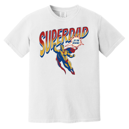 Superdad to the Rescue Premium T-shirt Options