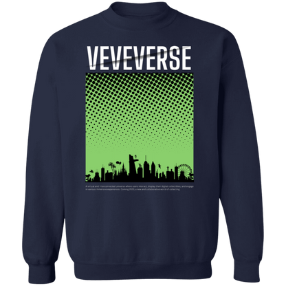 VeVeVerse Crewneck Pullover Sweatshirt With 4 Colour Variations