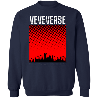 VeVeVerse Crewneck Pullover Sweatshirt With 4 Colour Variations