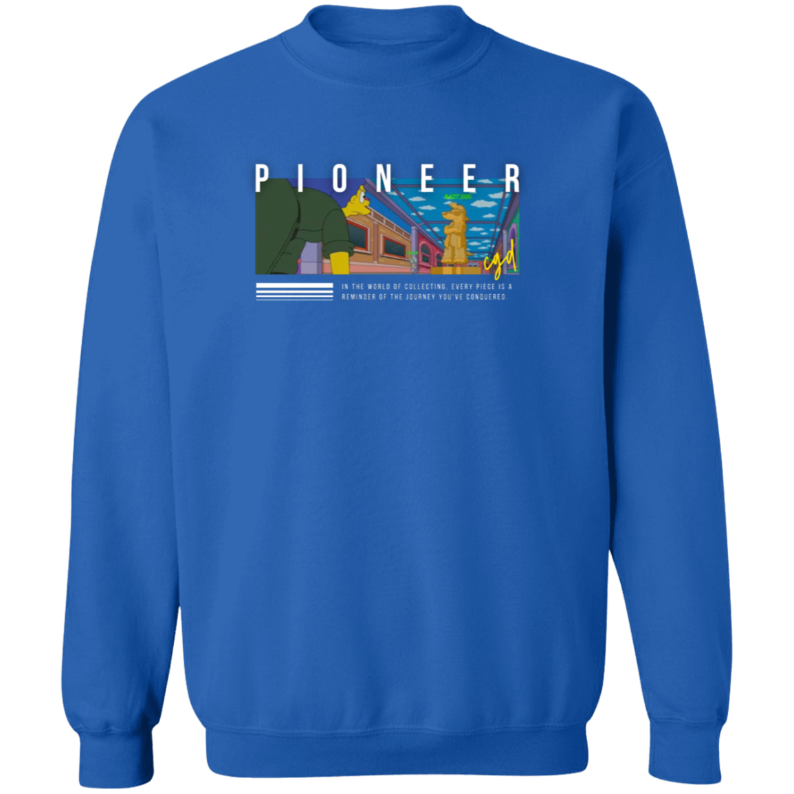 Simpsons Collector Pioneer Sweater & T-shirt Options