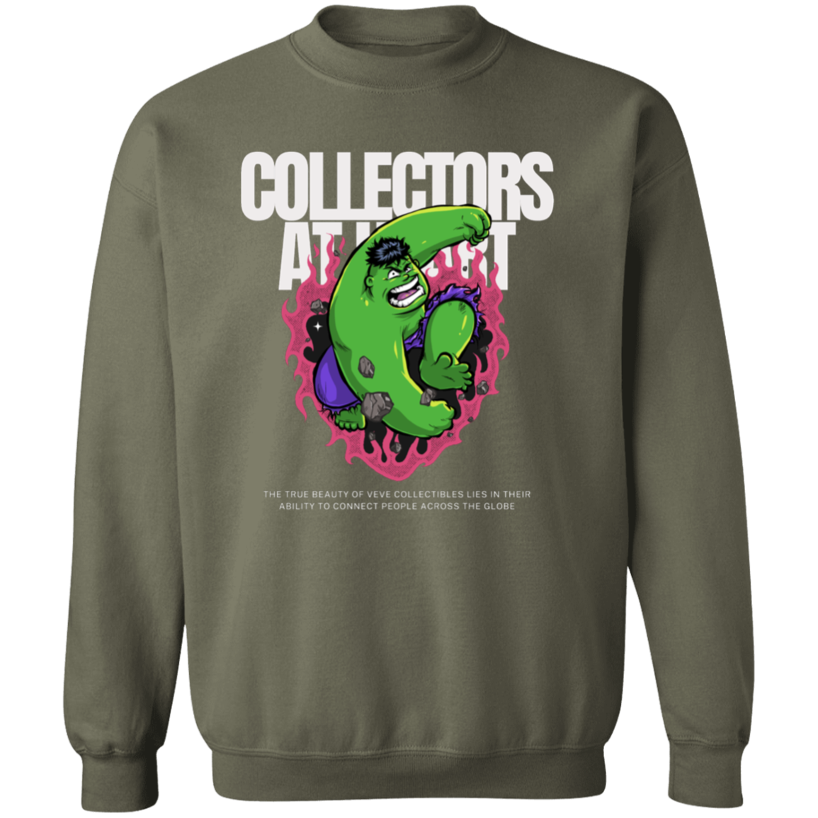 Collector At Heart Hulk Crewneck & T-Shirt