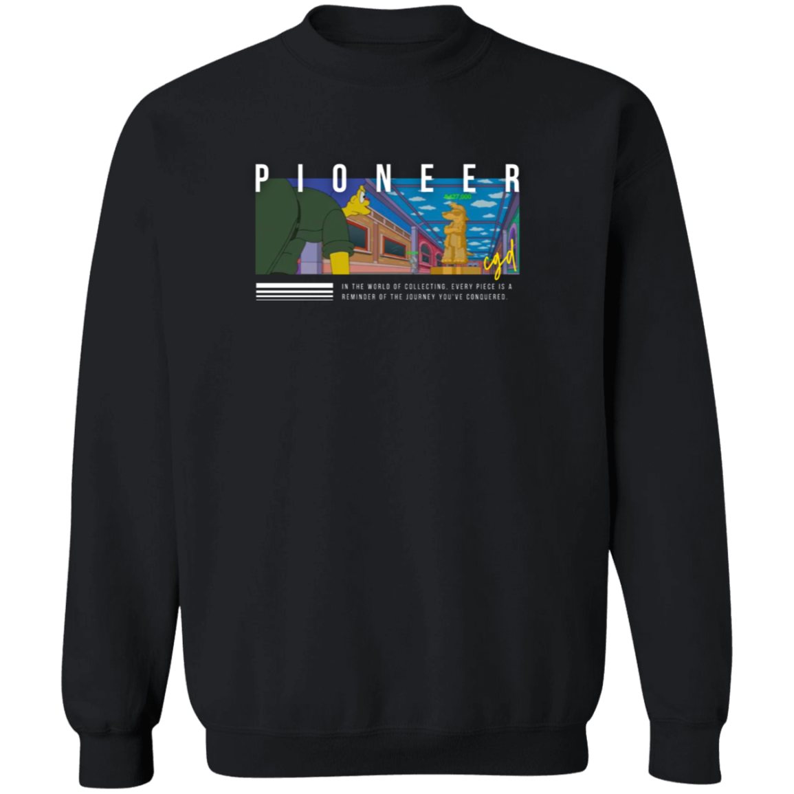 Simpsons Collector Pioneer Sweater & T-shirt Options