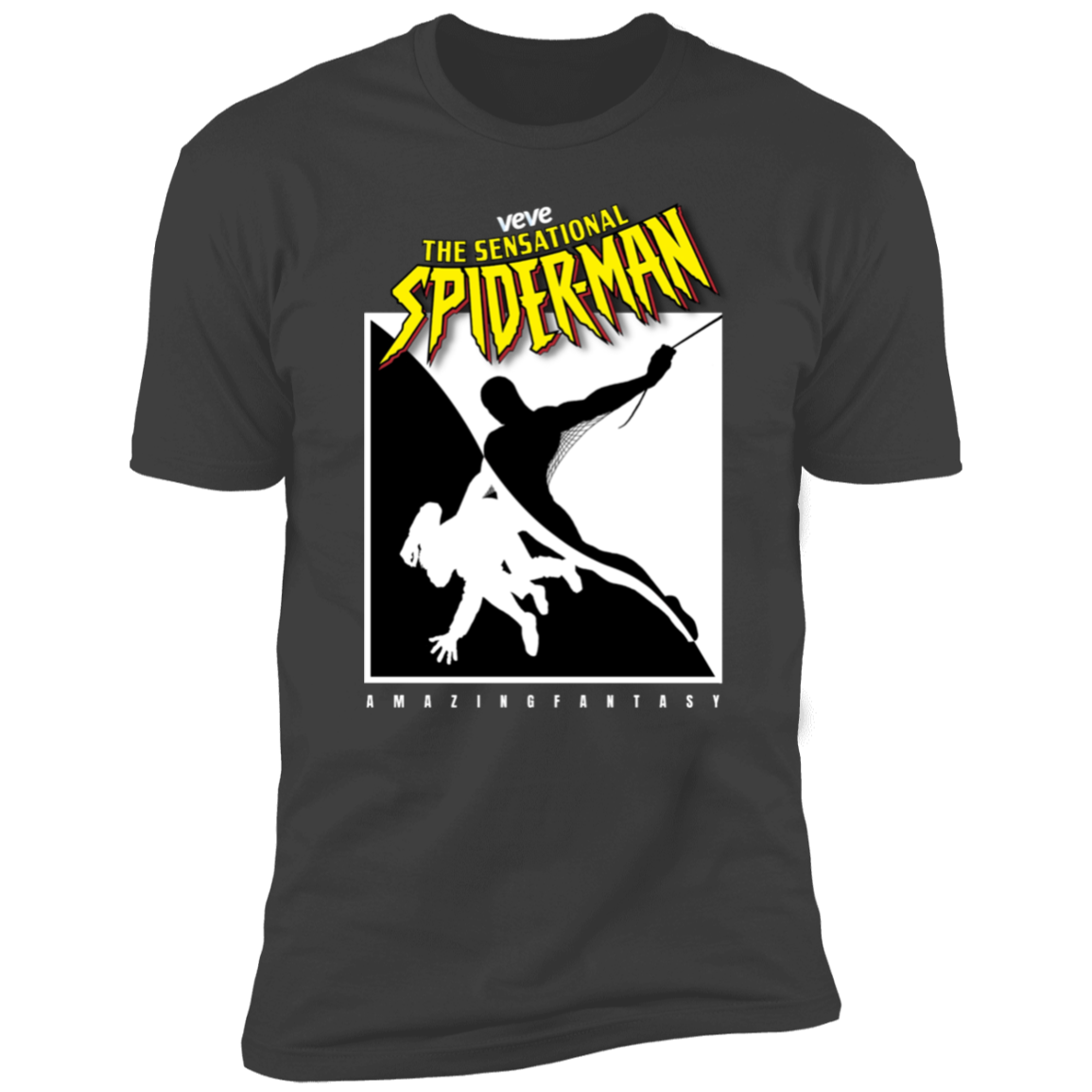 Spider-Man Black & White Premium Sweater & T-shirt Options