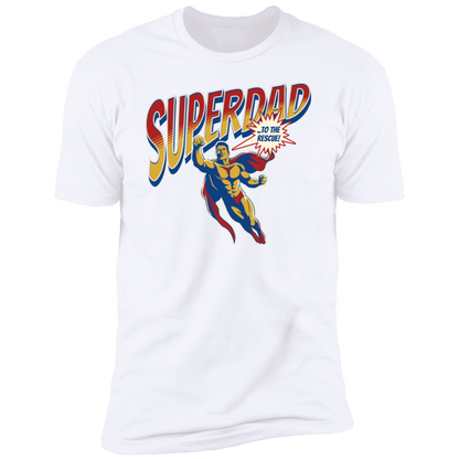 Superdad to the Rescue Premium T-shirt Options