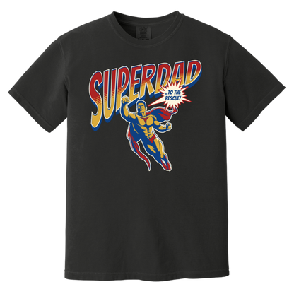 Superdad to the Rescue Premium T-shirt Options