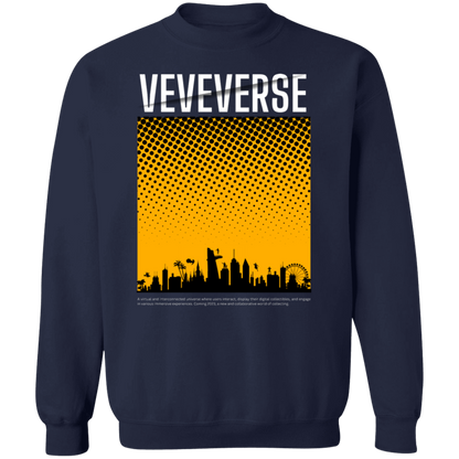 VeVeVerse Crewneck Pullover Sweatshirt With 4 Colour Variations