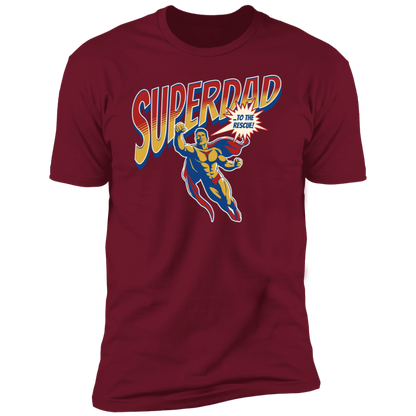 Superdad to the Rescue Premium T-shirt Options