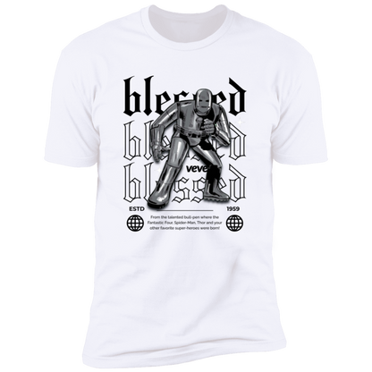 Blessed Iron Man Premium Short Sleeve Blessed T-Shirt