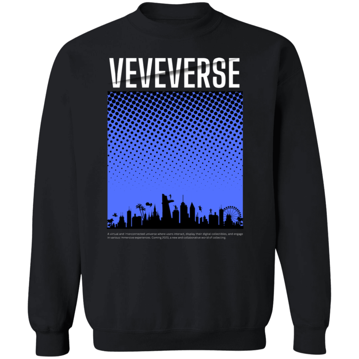 VeVeVerse Crewneck Pullover Sweatshirt With 4 Colour Variations