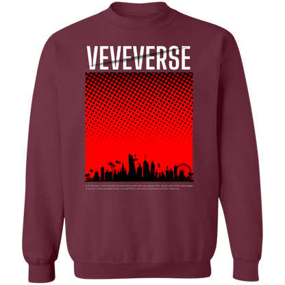 VeVeVerse Crewneck Pullover Sweatshirt With 4 Colour Variations