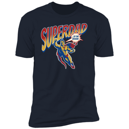 Superdad to the Rescue Premium T-shirt Options