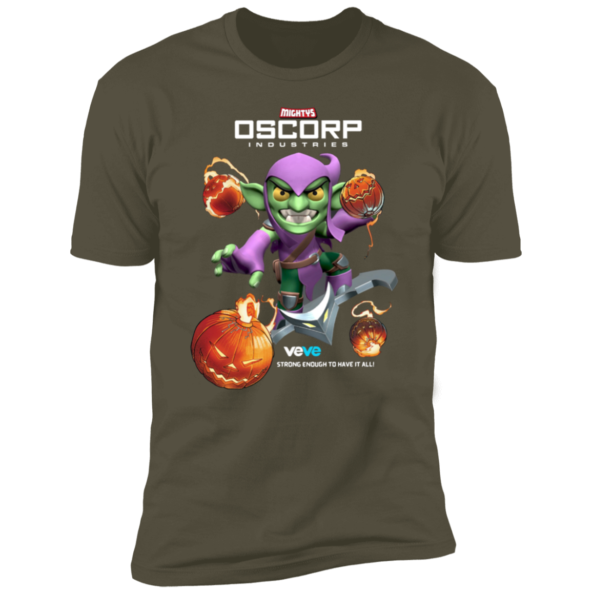 Mighty Green Goblin Premium T-Shirt Options