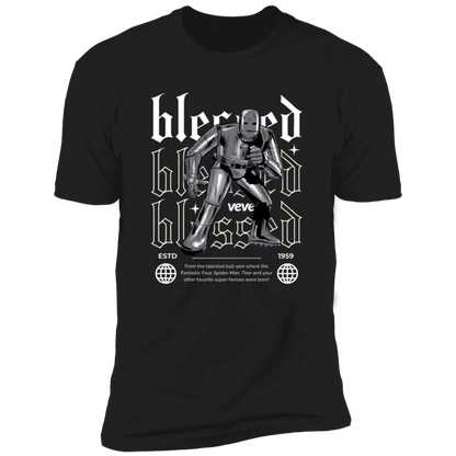 Blessed Iron Man Premium Short Sleeve Blessed T-Shirt