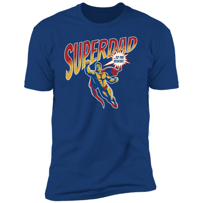 Superdad to the Rescue Premium T-shirt Options