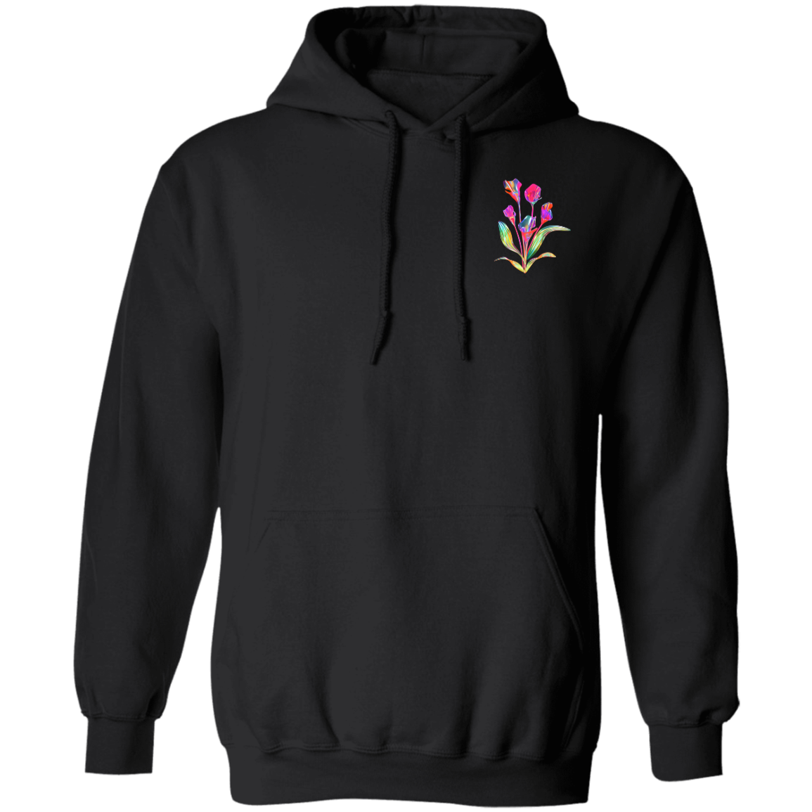 Floral Gone Digital Premium Hoodie & Heavyweight T-shirt Options