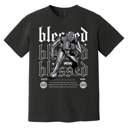 Blessed Iron Man Premium Short Sleeve Blessed T-Shirt