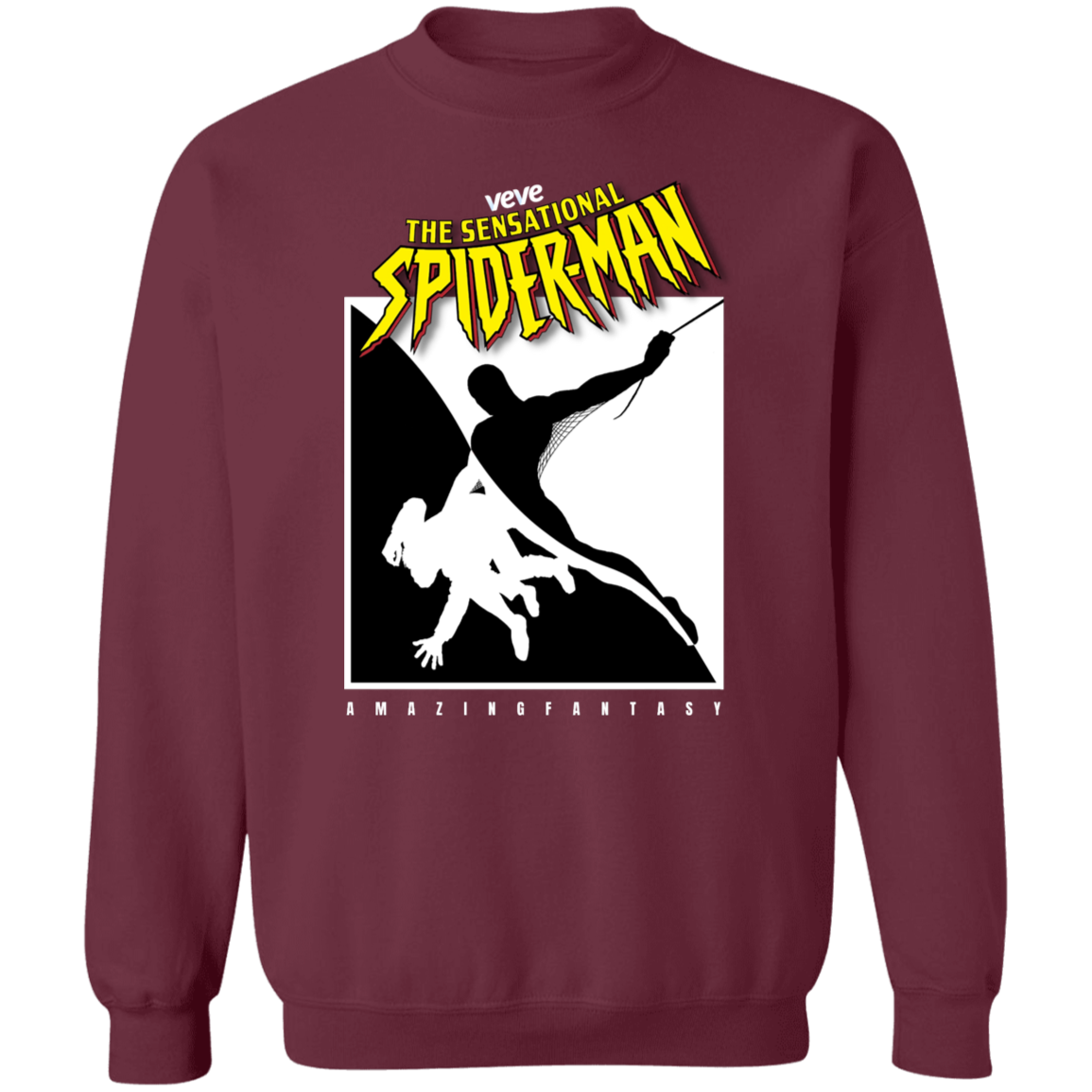 Spider-Man Black & White Premium Sweater & T-shirt Options