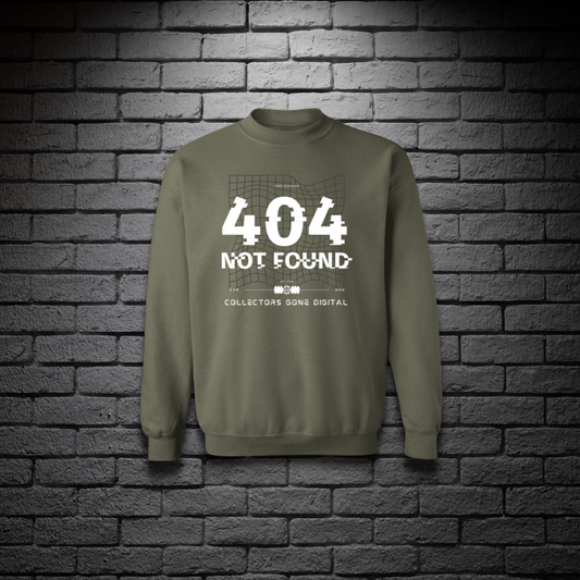 404 Not Found Crewneck & T-Shirt Options