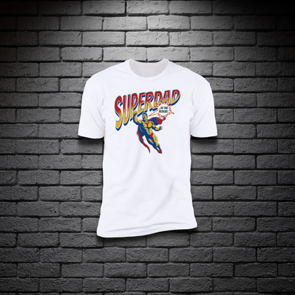 Superdad to the Rescue Premium T-shirt Options